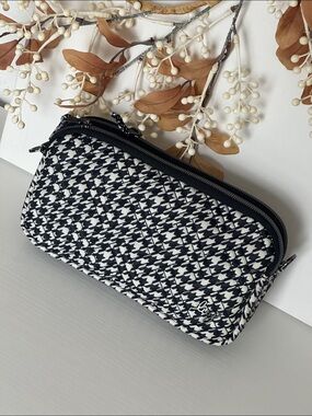 Excellent lug houndstooth lug crossbody the coupe xl bag purse